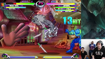 MvC2: Duc - Spiral + Drones Sword Loop 3F 2x Throw 90% Sequence .:2.17.24:.
