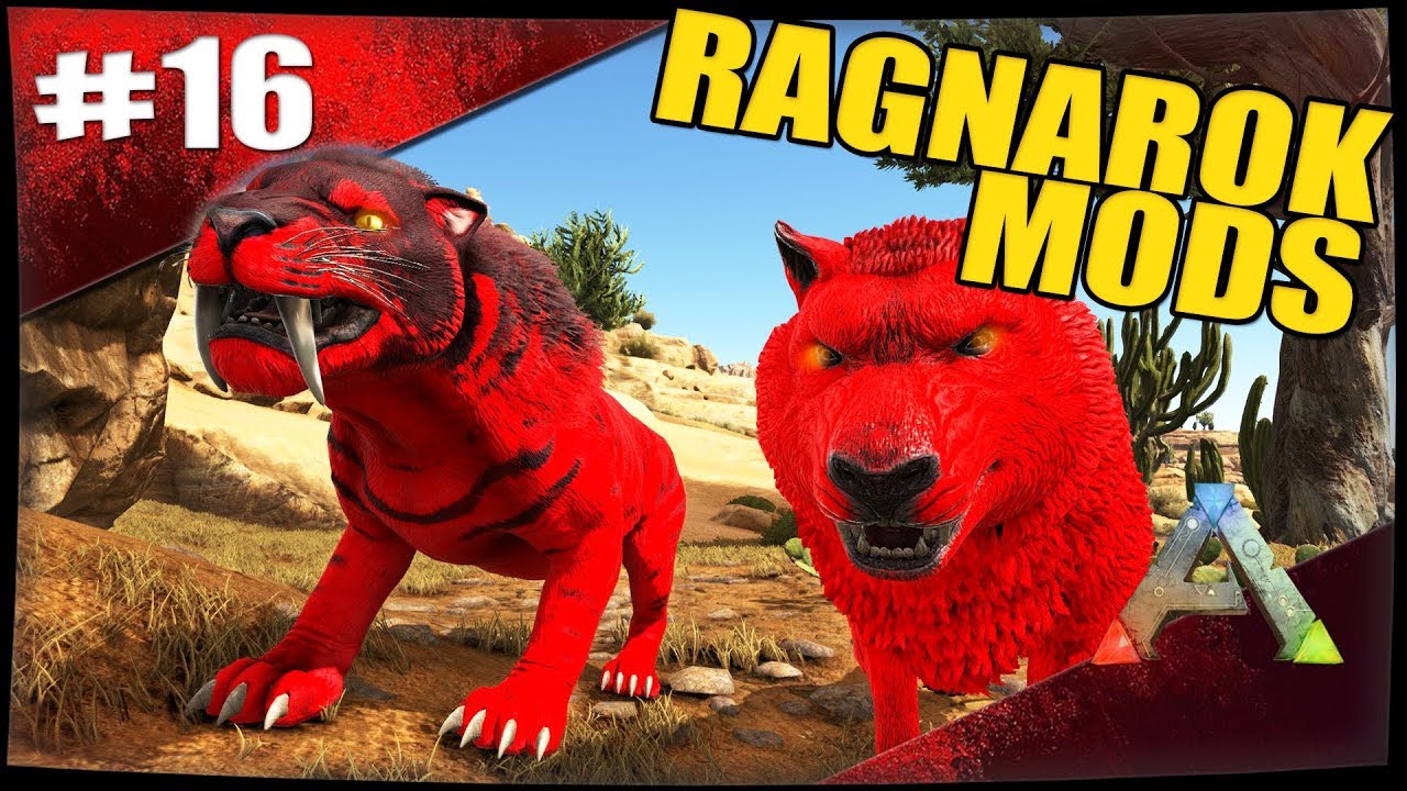 ALPHA TAMING | ARK Ragnarok Mods Fr #Ep16 - YouTube