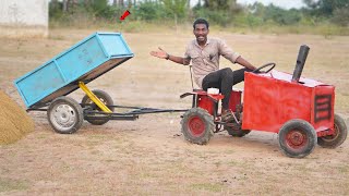 Making Tractor Tipper - 100% Real 💯 தேங்காய், மணல் Vera level ah அள்ளலாம்..! Sathish