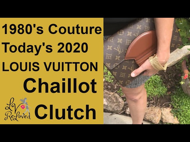 Authentic Louis Vuitton Vintage Pochette Chaillot Clutch 