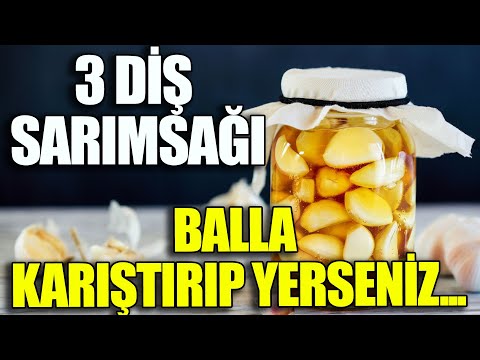 3 Diş Sarımsağı Balla Karıştırıp Yerseniz, Bakınız Neyi İyileştiriyor...