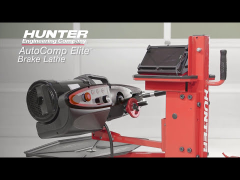 AutoComp Elite™ Automatic Compensation Brake Lathe by Hunter Engineering