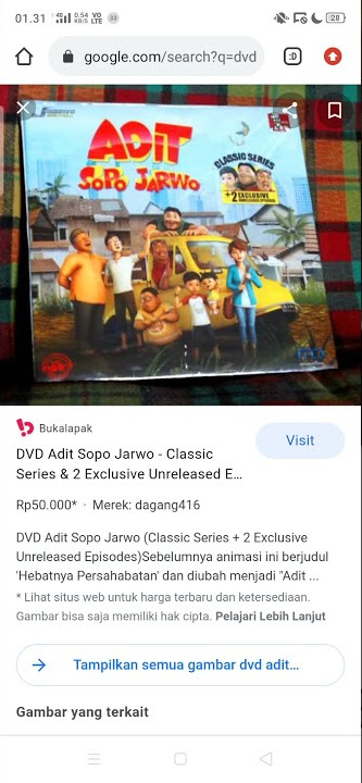 dvd adit sopo jarwo kfc rtv transtv mnc tv
