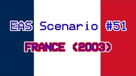 EAS Scenario MOCK: France (2003)