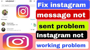 Fix instagram message not sent problem | Instagram not working | insta message not sending bug 2023