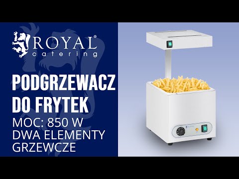 Підігрівач для картоплі фрі Royal Catering RCWG-1500, видео 1