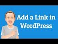 How to add a Link in WordPress | Beginners Series
