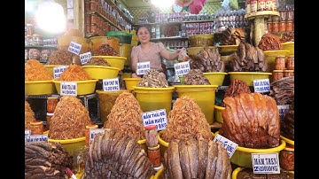 Tấp nập người mua bán ở chợ mắm cá đồng nức tiếng Nam Kỳ