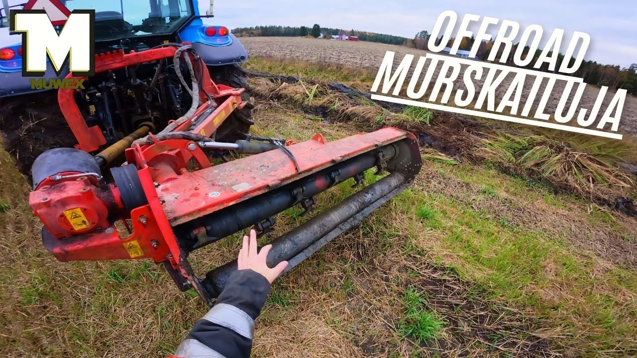 Mitä nyt rikotaan? - Peltojen pientareet kuosiin Maschio Giraffa piennarmurskaimella