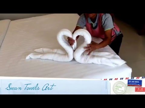 Video: Hvordan brette en serviett inn i en svane (med bilder)