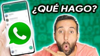 WHATSAPP SE DETIENE O PARA, ¿QUÉ HAGO? 2024