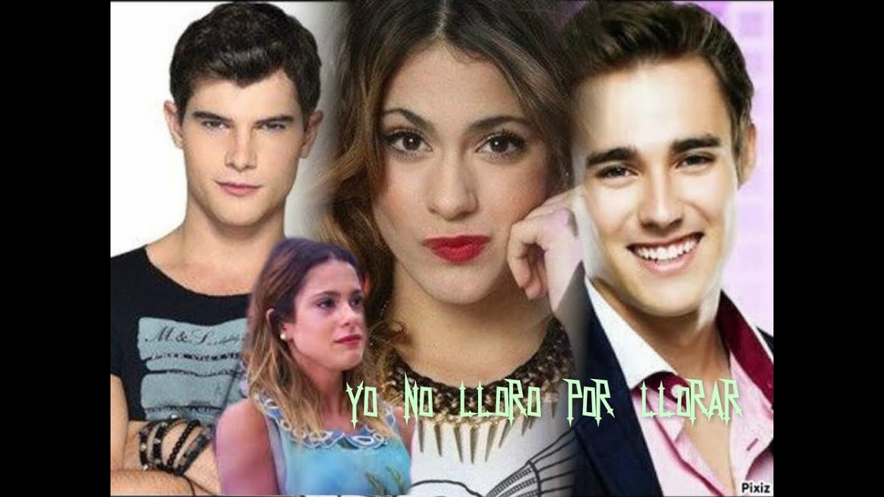 Leon,Violetta y Diego-Yo no lloro por llorar