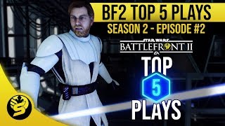 15+ man multi-kills, mid air quickscopes & more - Battlefront 2 TOP 5 PLAYS S2 E02