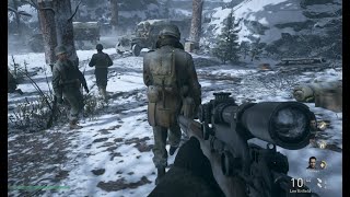 Call of Duty: WWII - Part 9 - Battle of the Bulge - [Walkthrough]#gaming#game#gameplay#callofduty