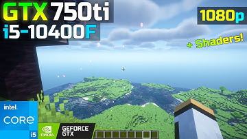 Minecraft OptiFine 1.21.4 | GTX 750ti + i5 10400F | 1080p + Shaders