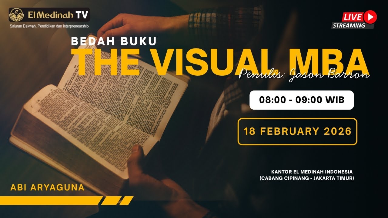 🔴 LIVE STREAMING | BEDAH BUKU | 