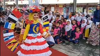 Pertandingan Pakaian Beragam sempena Bulan Kebangsaan 2022 peringkat SKGS (Tahun 3)