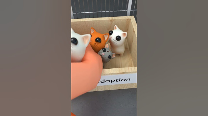 Kitty adoption shelter😿🐈 #animation  #adoption #cats