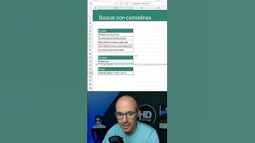 ✅ BUSCARX CON COMODINES en #excel #exceltips #exceltutorial