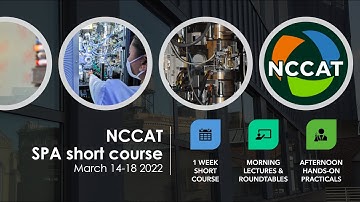 NCCAT SPA Short Course 2022: Amedee des Georges: Data Analysis and reconstruction workflow