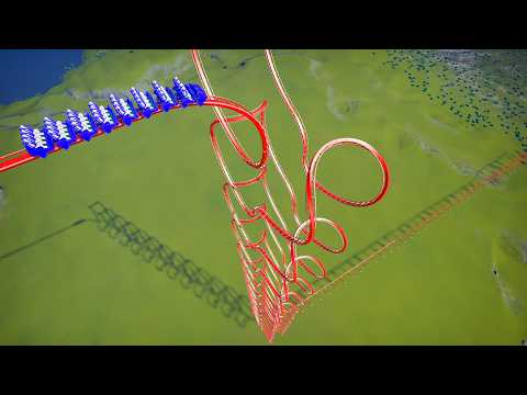 Wave Roll Down Roller Coaster #2 – Planet Coaster