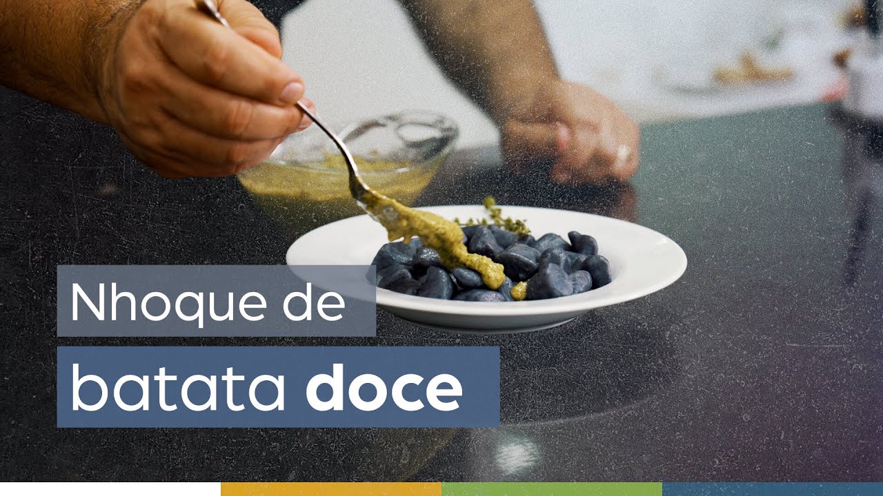 Nhoque de Batata-Doce ao Pesto | Revista Vida e Saúde