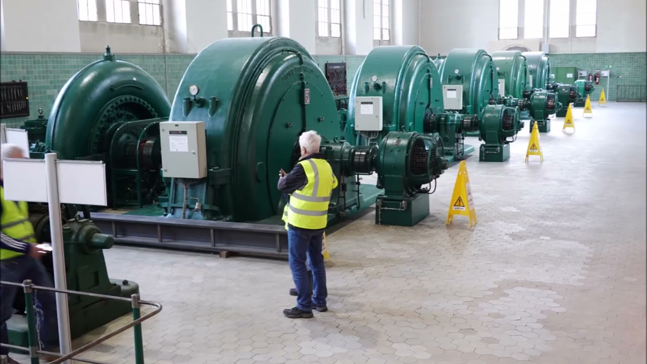Maschinenhaus Wasserkraftwerk Forbach - Kurzbesuch