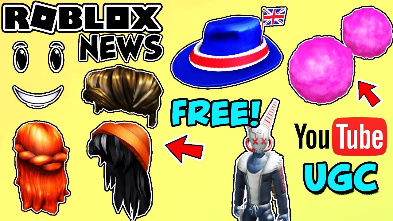 Roblox News New Free Items Roblox Youtube Star Program Ugc Uk International Fedora Released Youtube - how to make your own hat on roblox ugc roblox free robux