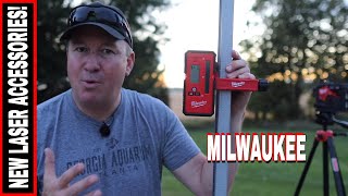 MILWAUKEE 165' LASER DETECTOR & TRIPOD // MUST HAVE LASER ACCESSORIES!