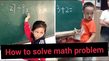 Try not to laugh;Kids Funny math problem solution compilation; funny video for kids