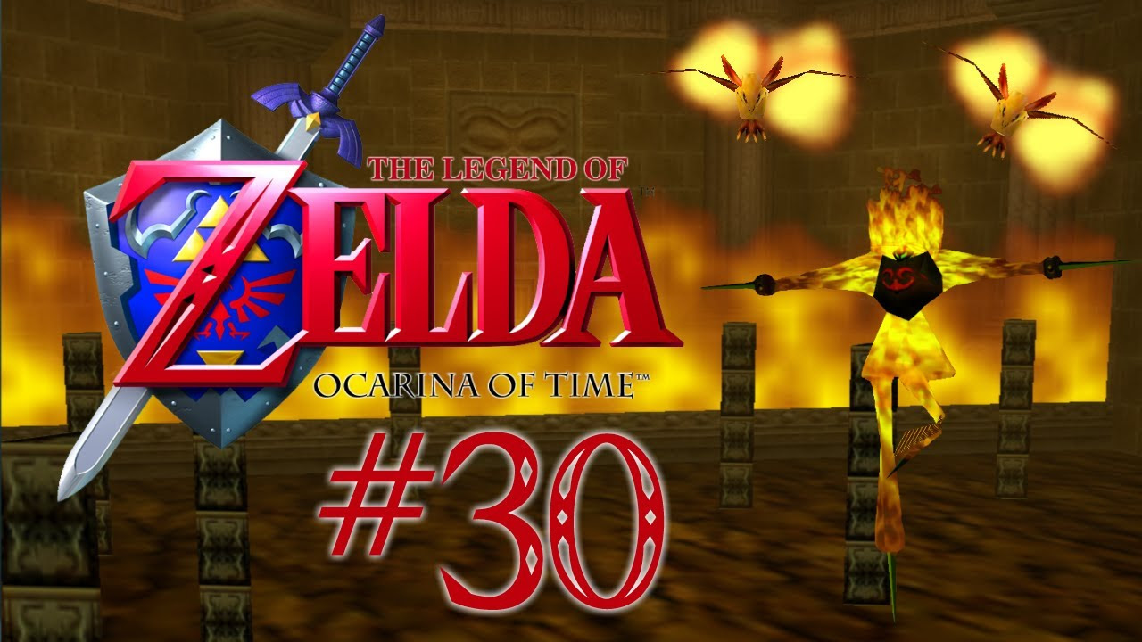 Detonado Completo 100%] Zelda: Ocarina of Time #29 - FIRE TEMPLE 