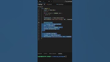 #shorts If you see this you will never concatenate strings in Golang using classic method!!