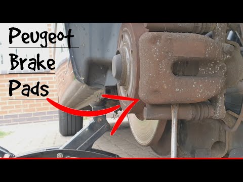 How to Replace Rear brake pads on Peugeot.