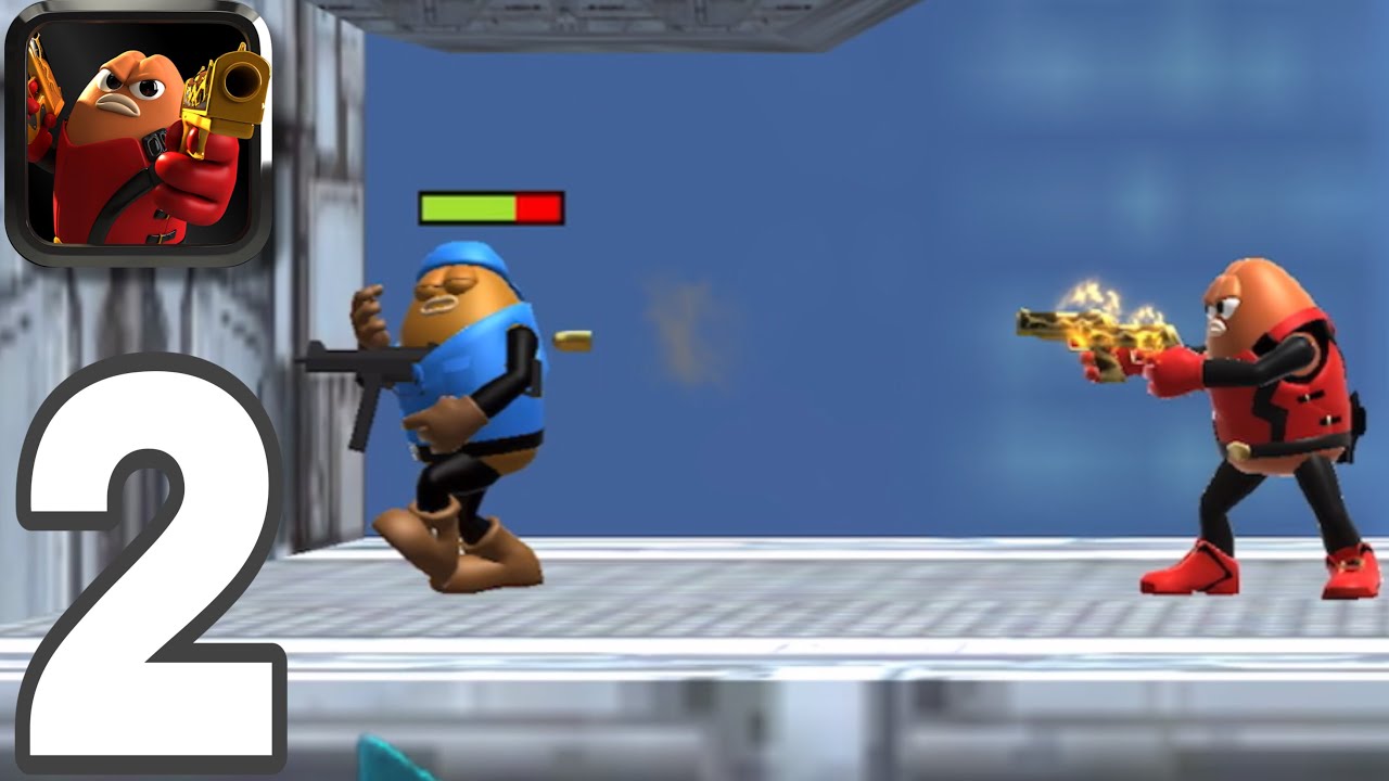 Killer Bean Unleashed - Gameplay Walkthrough Part 2 - Mega level 1 (iOS ...