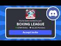 How to Join Boxing League Discord Server