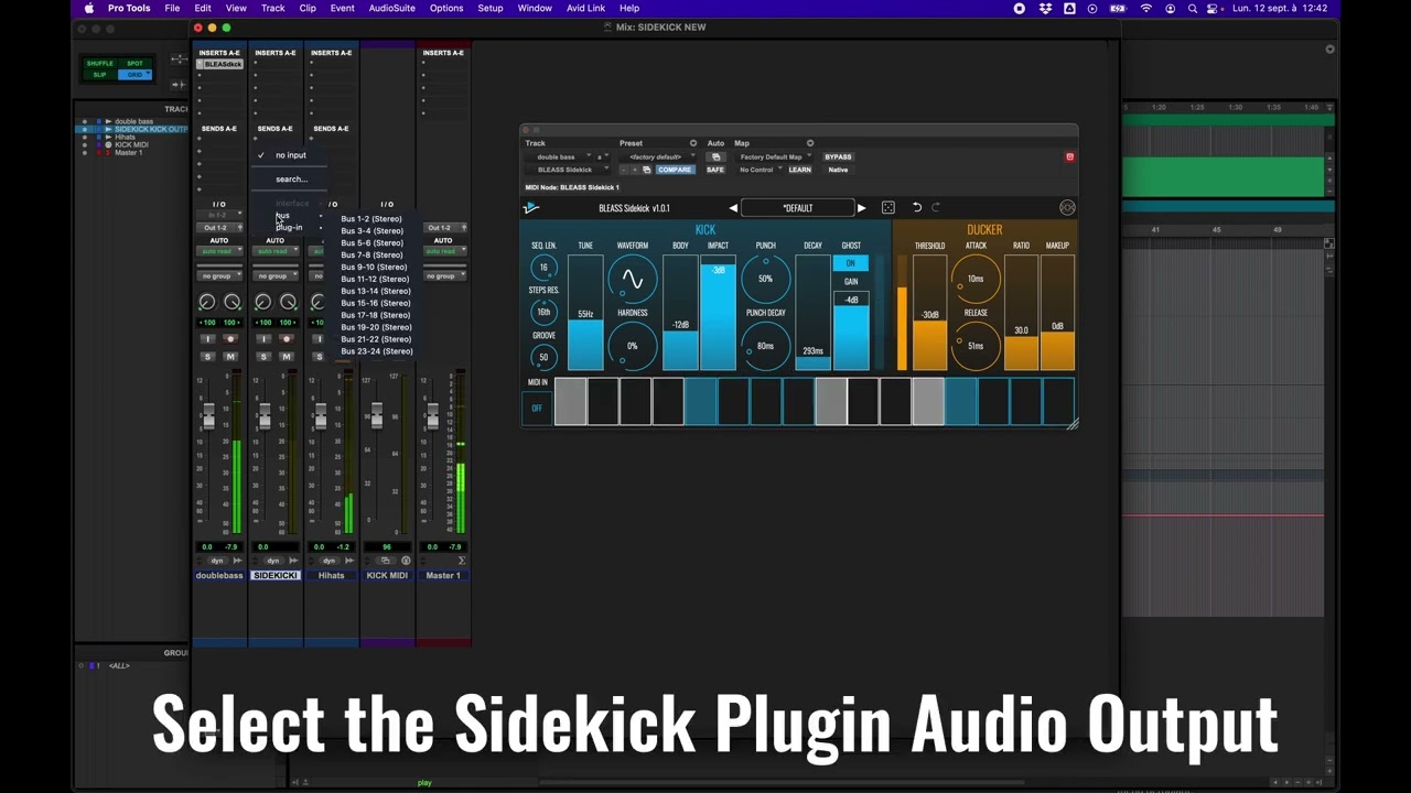 BLEASS Sidekick : Pro Tools Tutorial