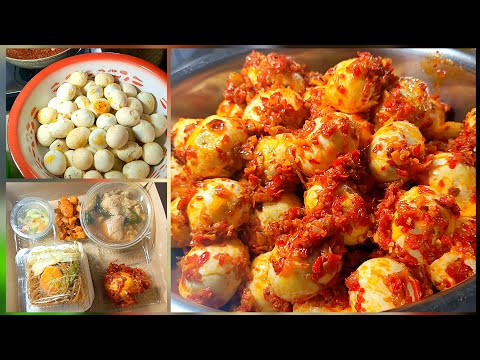 Resep Telur Balado Untuk 100 Porsi