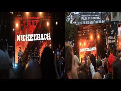NICKELBACK CONCERT - CHECK OUT THE MASSIVE CROWDS - TIFF 2023