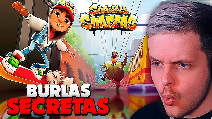 JOGUEI O SUBWAY SURFERS DE TERROR (TOMEI MUITO SUSTO) 