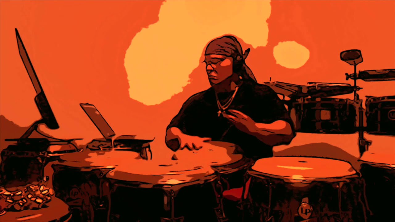 Tony Padilla - Conga Chops loop practice -LP Gear 