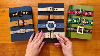 Mini Belts for Journals - Tutorial