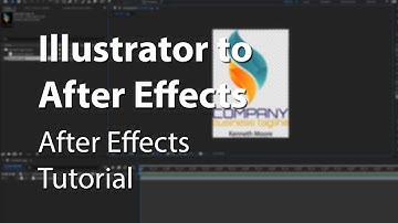 Illustrator to After Effects Workflow - Tutorial