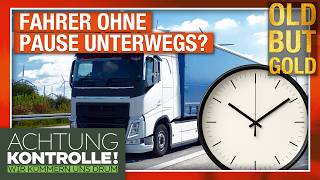 WOCHENLANG keine Pause? Polizei STOPPT LKW! | Old But Gold