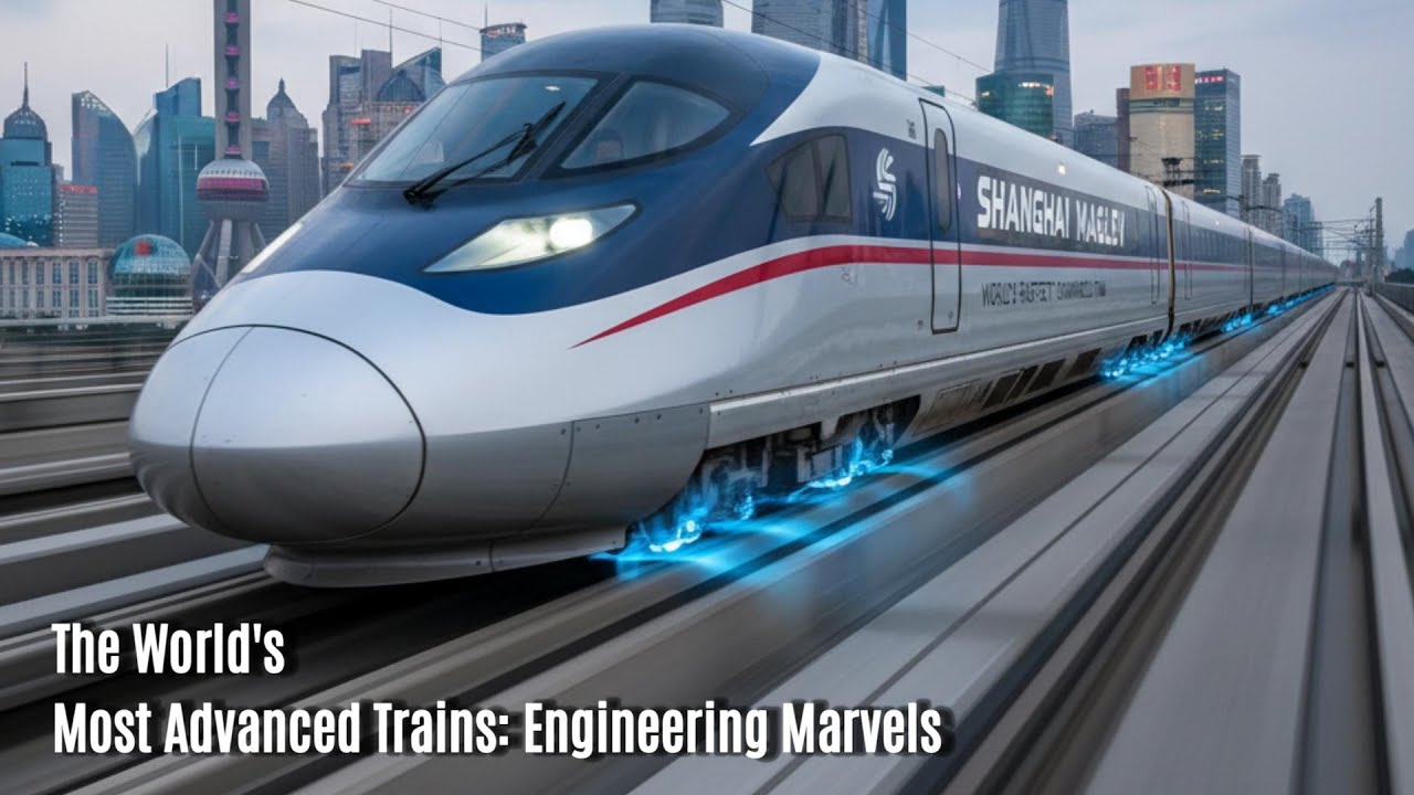 The World's Most Advanced Trains: Engineering Marvels - YouTube