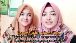 Sholawat ALLAHHUL KAFI dua cewek kembar merdu bnget