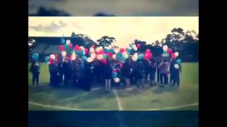 Memorial balloon release for Pete - RIP
