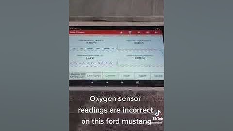 Ford mustang GT Oxygen sensor readings