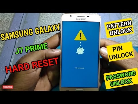 Video Samsung J7 Prime Pattern Unlock