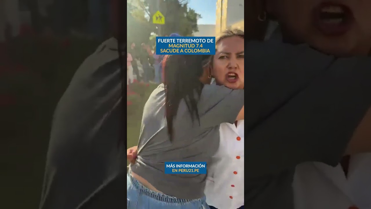 Miniatura de YouTube: Terremoto 7,4 en Colombia
