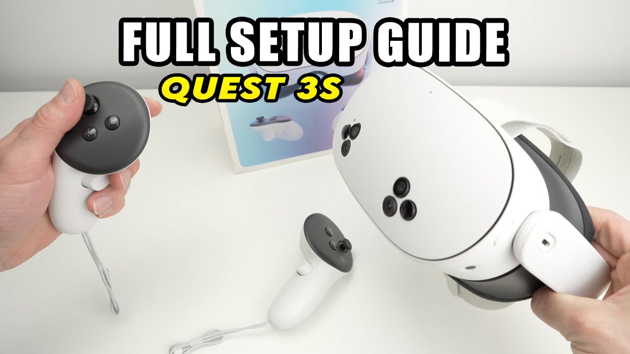 How to Setup & Use Your Meta Quest 3S - Step by Step Guide - YouTube
